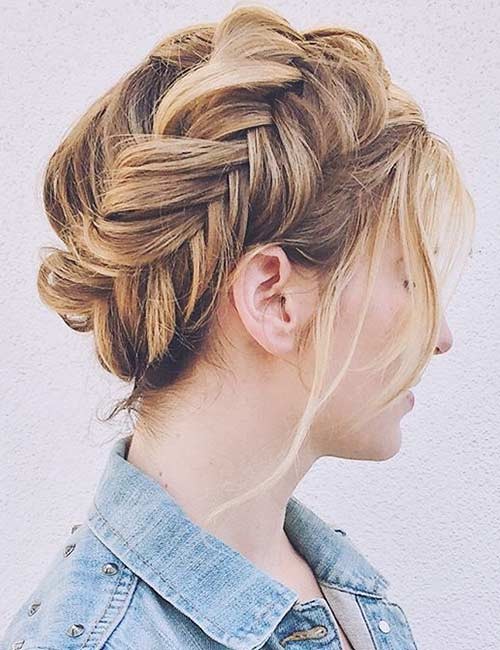 Pancaked Crown Braid