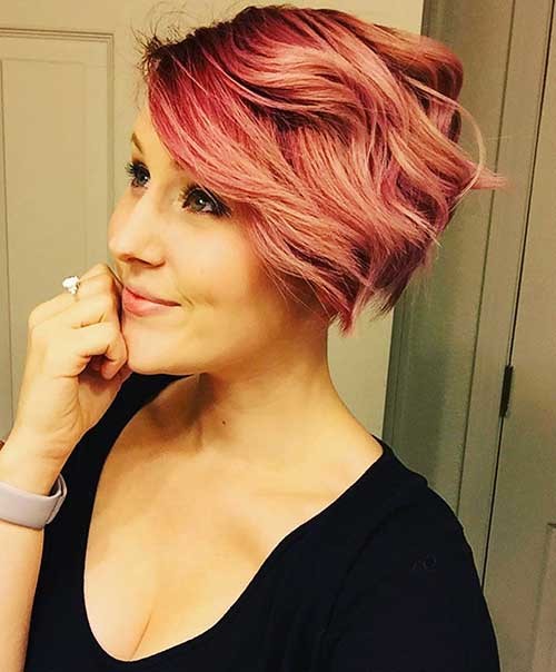 Pastel Pink Hairstyle