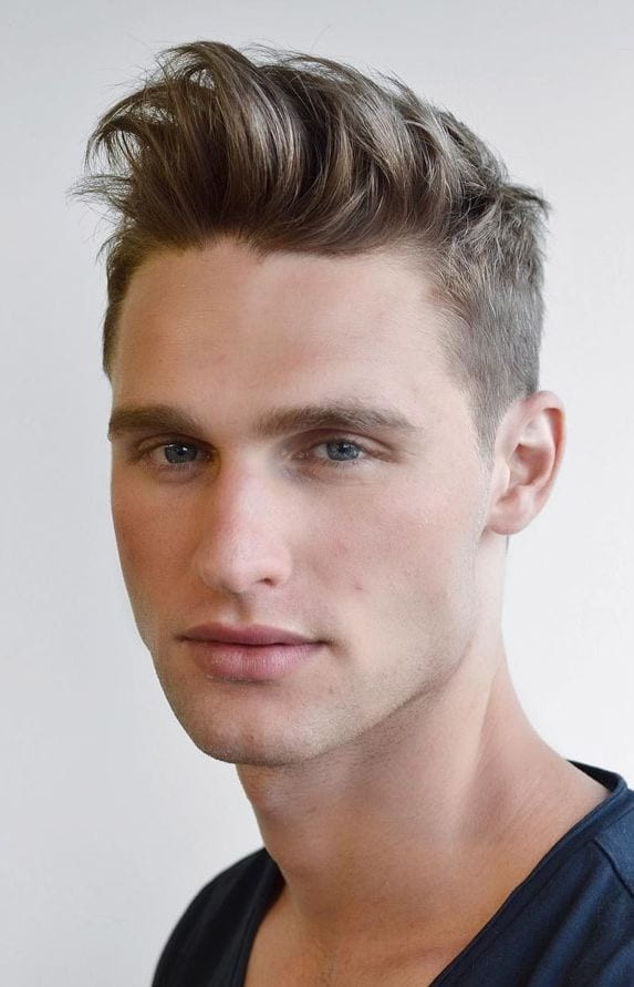 Quiff Style Man Hair