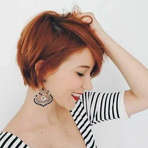 Red Pixie Hair