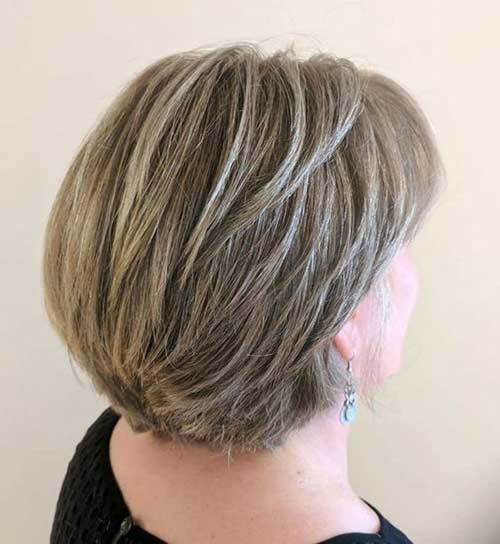 Short Blonde Hair To Grey
