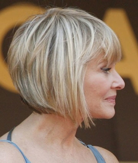 Short Blonde Straight Bob