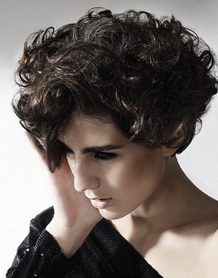 Short Curly Haircut