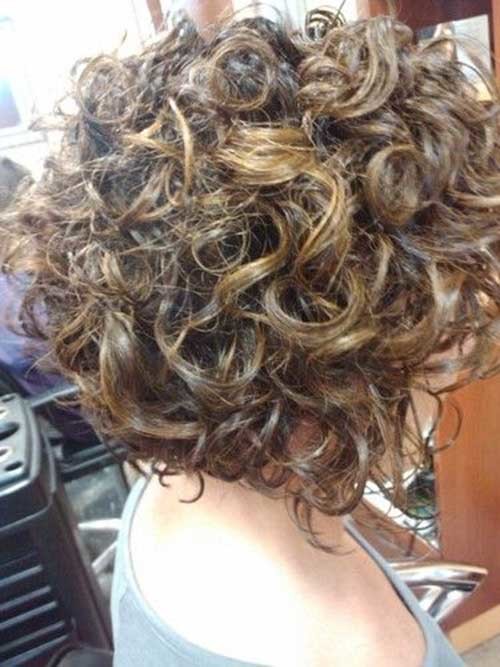 Short Dark Blonde Naturally Thick Curly Hair