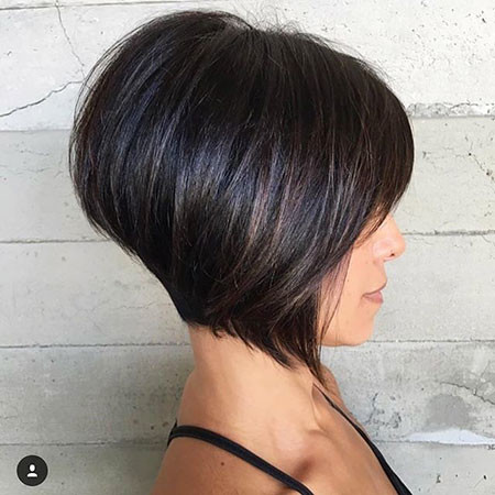 Short Dark Bob