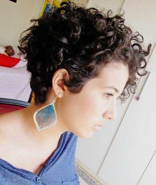 Short Pixie Naturally Hairstyle