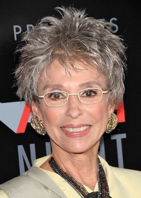 Short Pointy Grey Hair