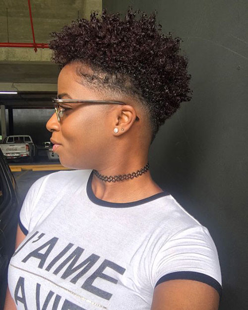 Short Side Hair for Black Women