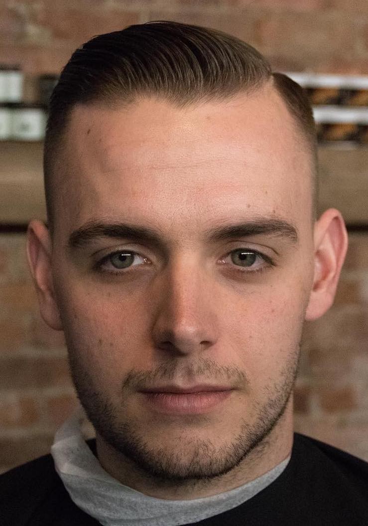 Side Combed Thin Hair