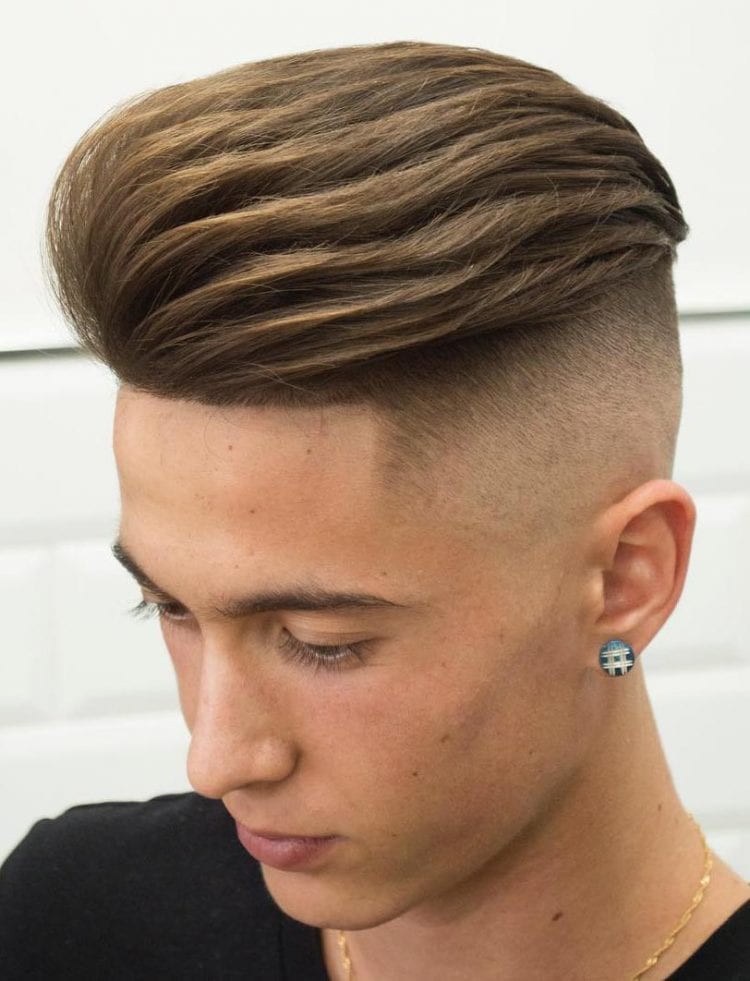 Slicked Back Disconnected Undercut