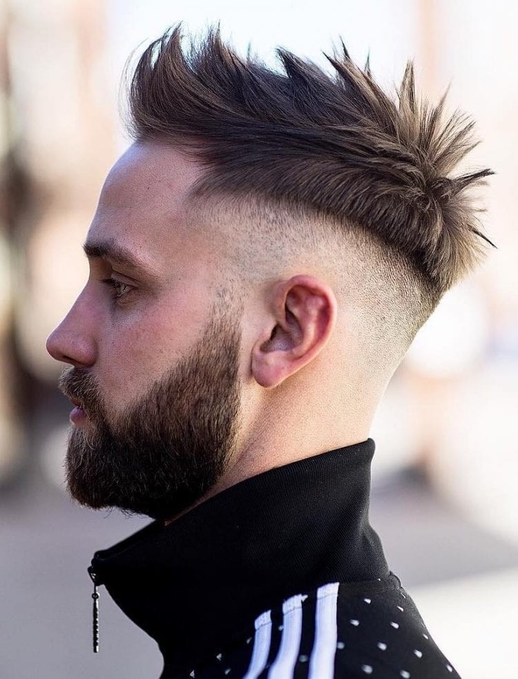 Spiky Texture with Skin Fade