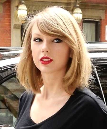 Stylish Bob Side Apart Blonde