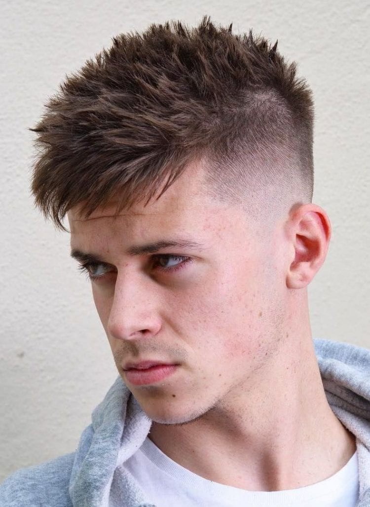 Textured French Crop with Undercut