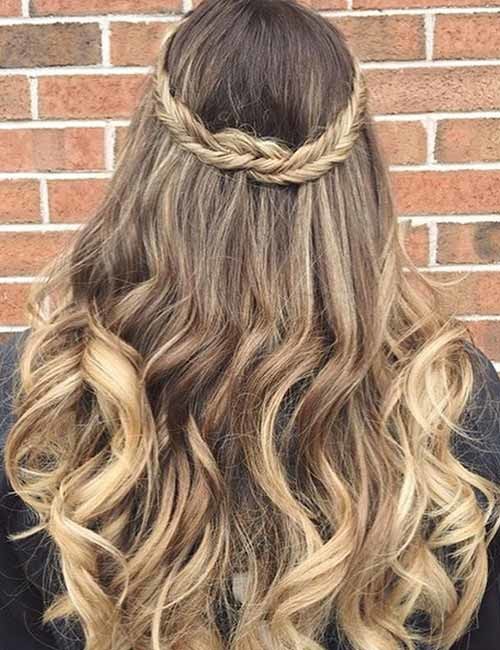 The Hippie Crown Braid