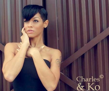 The Layered Pixie Hairstyle with Awesome Bangs