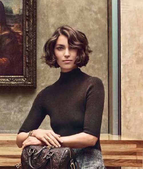 Wavy Short Hair