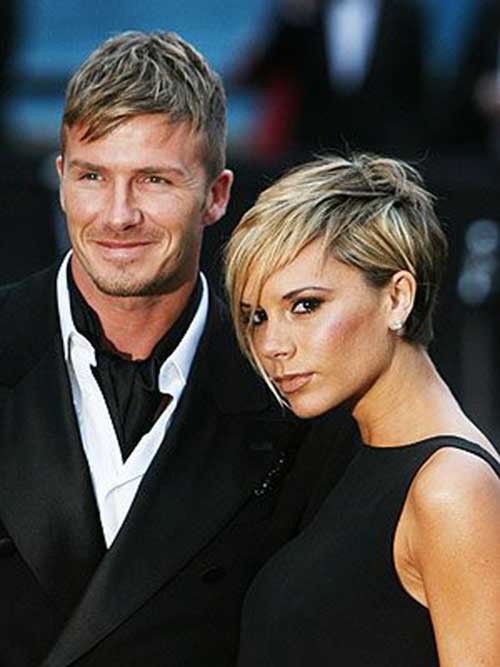 12.Victoria Beckham Short Hair