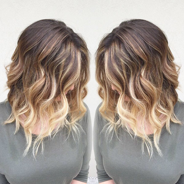 18 short wavy hair