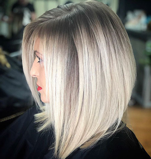 27 short haircut.com ash blonde balayage short hair
