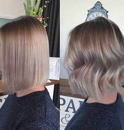 33 short haircut.com ash blonde balayage short hair