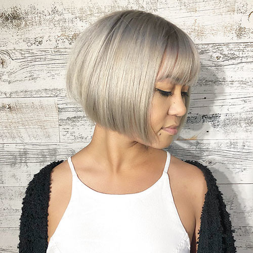 35 short bob with bangs