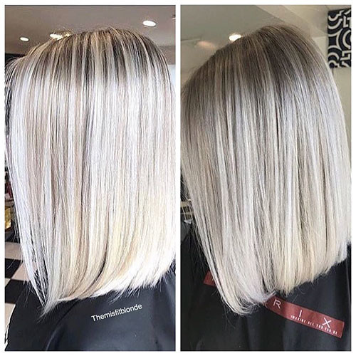 37 short haircut.com ash blonde balayage short hair