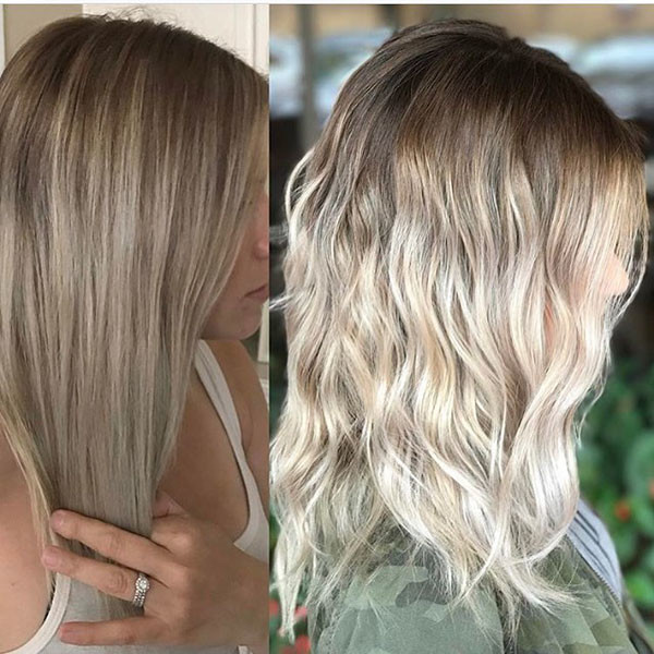 40 short wavy hair