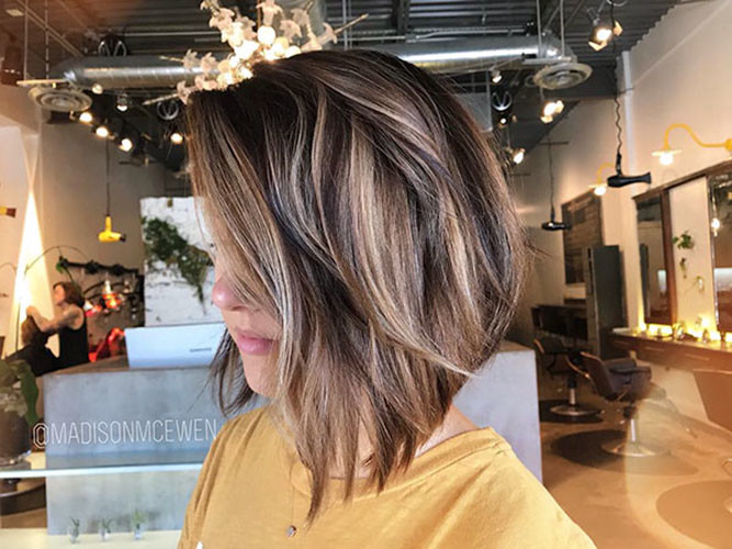 63 medium length bob