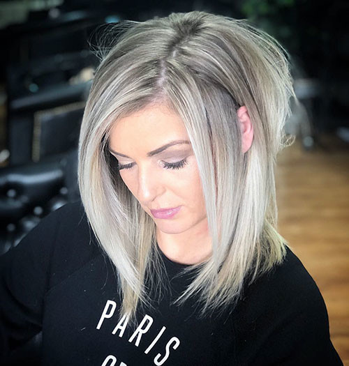 Ash Blonde Balayage