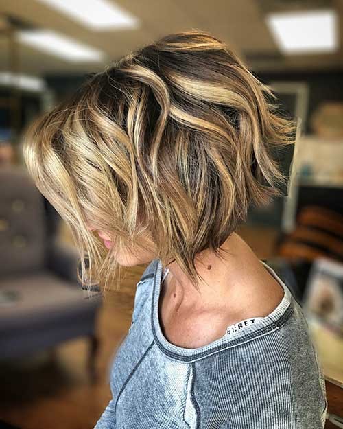 Balayage Short Hair 2