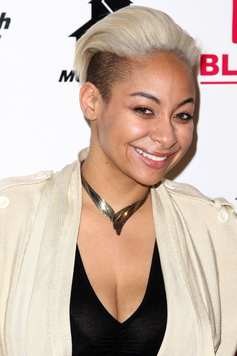 Bleached with Shaved Sides