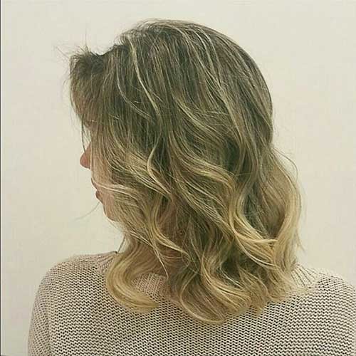Blonde Long Bob Hairstyle