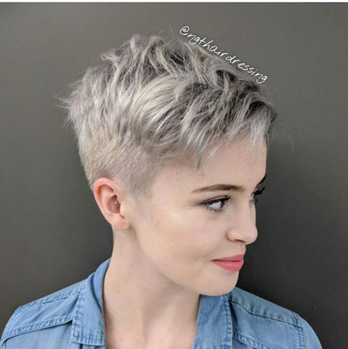 Blonde Short Hair