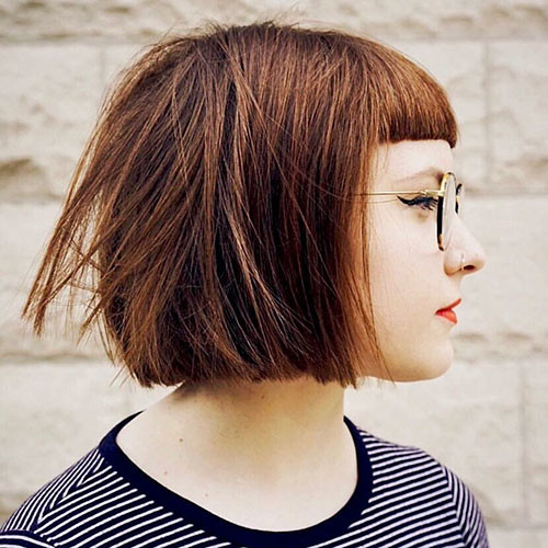 Blunt Bob With Bangs 3