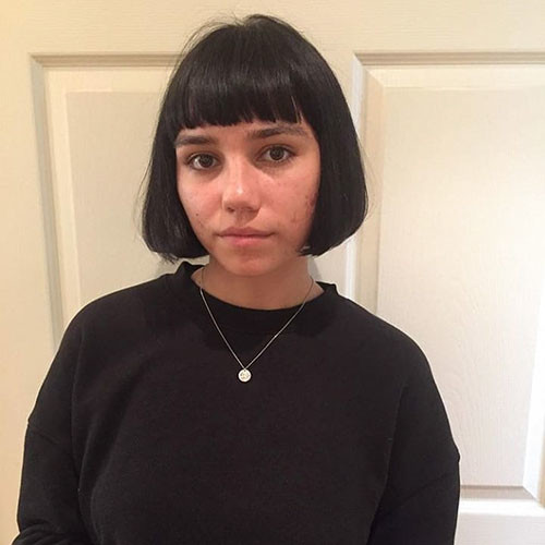 Blunt Cut Bob With Bangs 3