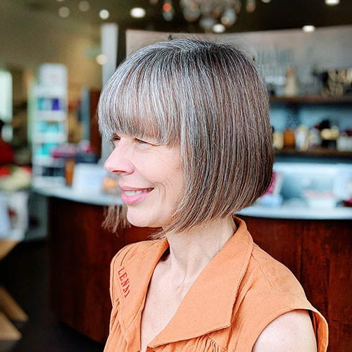 Blunt Straight Bob