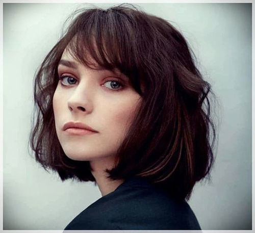 Bob Cut with Cute Side Bangs