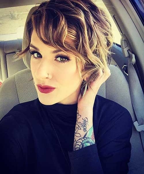 Bob with Bangs and Balayage