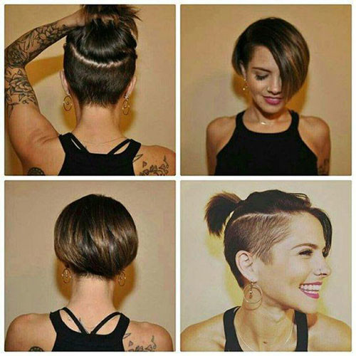 Bob with Undercut Sides