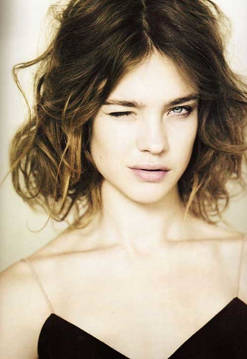 Chic Short Easy Curly Bob Hair