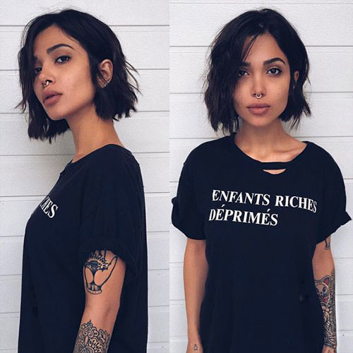 Choppy Wavy Bob