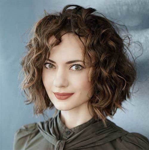 Curly Bob Hairstyle