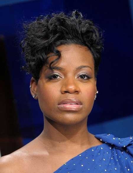 Curly Dark Gorgeous Pixie