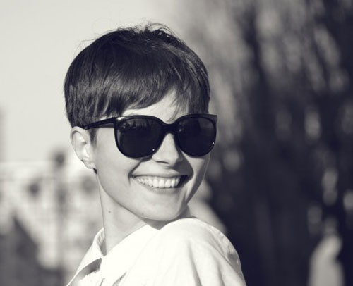 Cute trendy short haircut
