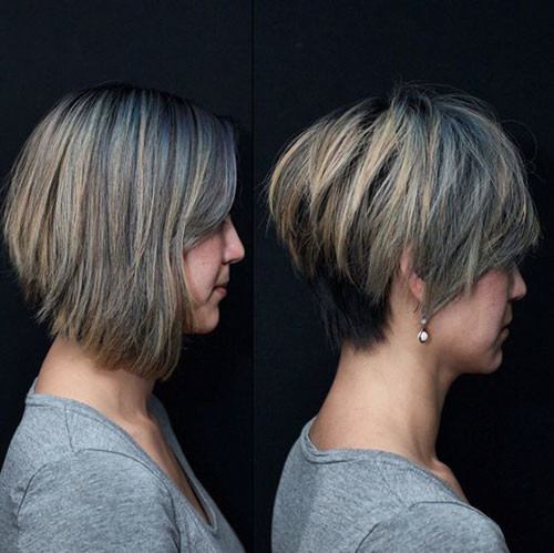 Dark Blonde Pixie styles