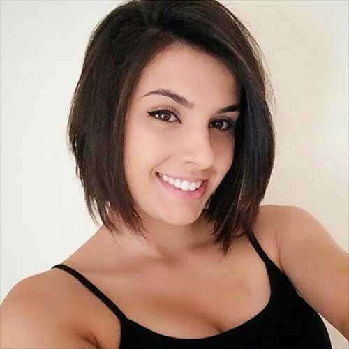 Dark Brunette Bob
