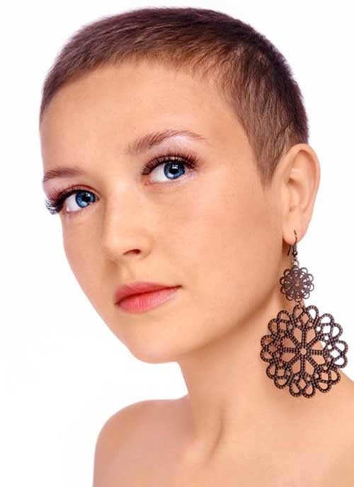 Extremely Short Simple Hair