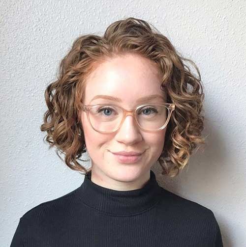 Fine Curly Short Hair