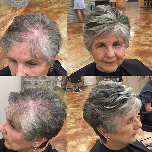 Funky Pixie for Older Women