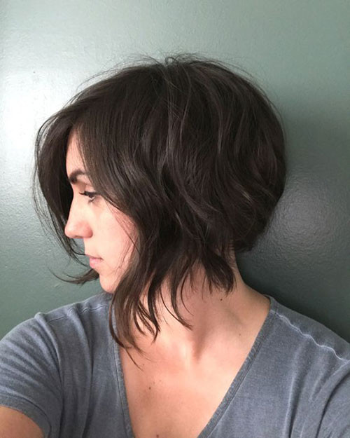 Inverted Bob Razor Cut